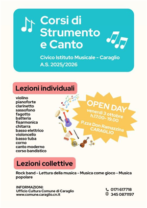 Open Day - Civico Musicale